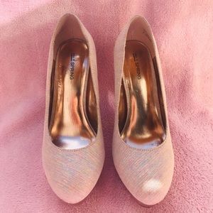 Call it Spring- women’s pumps